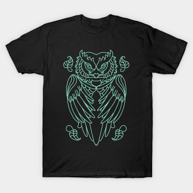 the owl T-Shirt by donipacoceng